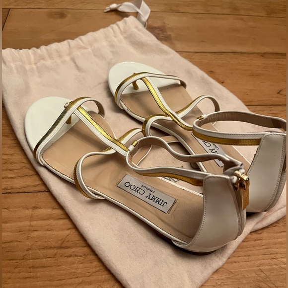 JIMMY CHOOSE Tabitha gladiator sandal - size 38.5 - Picture 9 of 10